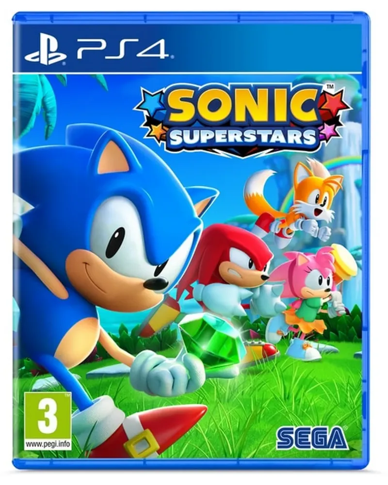 PL4 SONIC SUPERSTARS   PS4705158 PLAYSTATION 4 Âge Minimum: 7A -Âge...