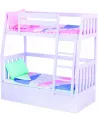 LITS SUPERPOSES  Pour poupées jusqu'à 46 cm. Matelas, coussins et c...