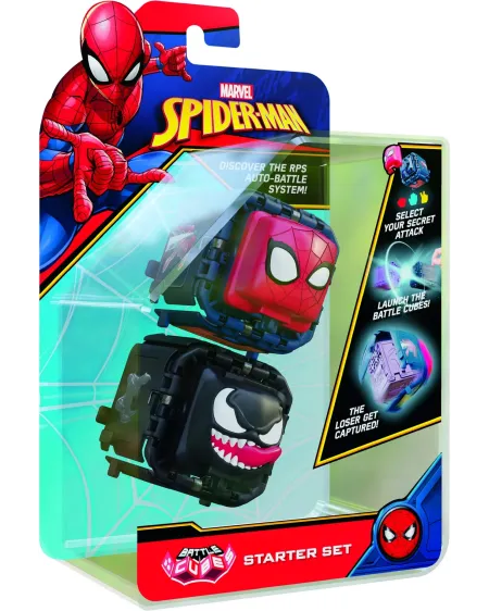 BATTLE CUBE SPIDERMAN & VENOM  Sélectionne ton attaque et lance le ...
