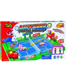 SUPER MARIO RALLY TENNIS  Coups droits et revers entre Mario et Lui...