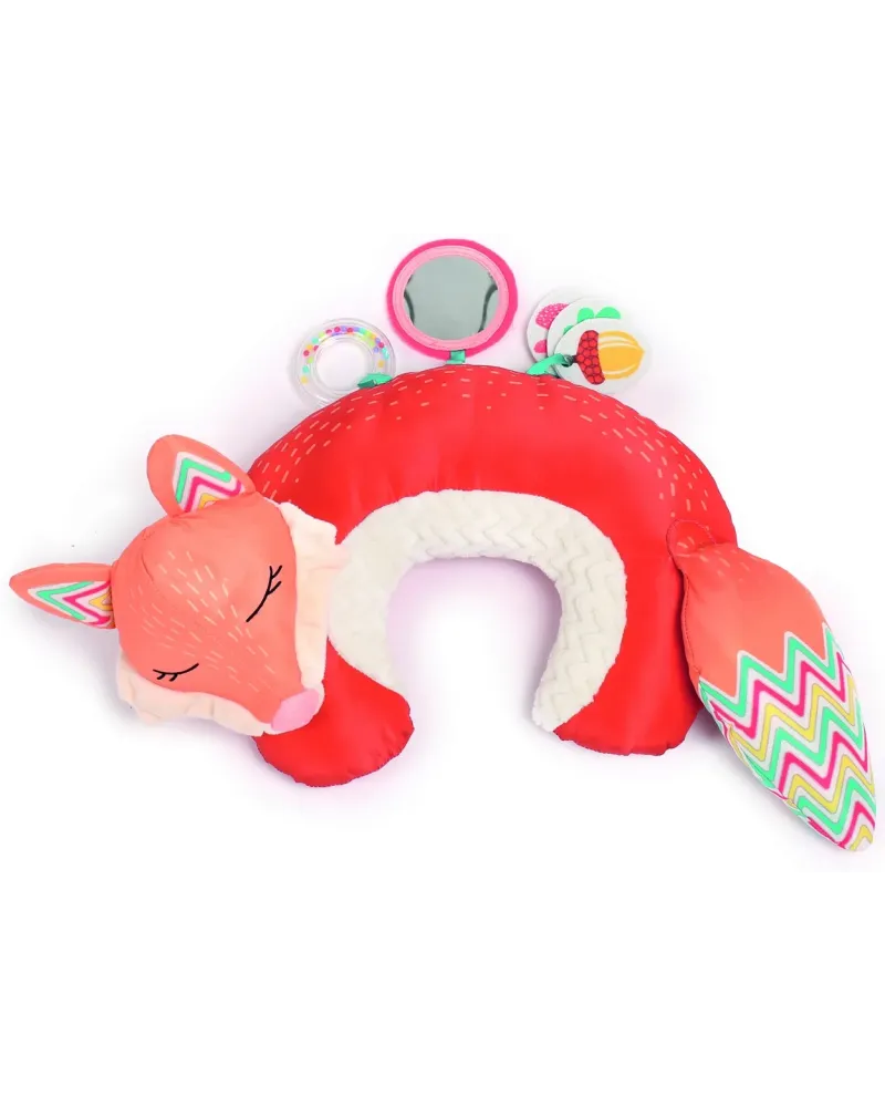 COUSSIN D'ACTIVITES RENARD  Evolutif, il permet à bébé de jouer sur...
