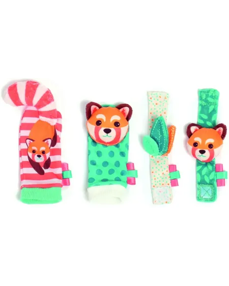 HOCHET PIEDS ET MAINS  Des bracelets réglables et des chaussettes a...