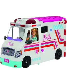BARBIE AMBULANCE L/S  Cette ambulance se transforme en clinique. 4 ...