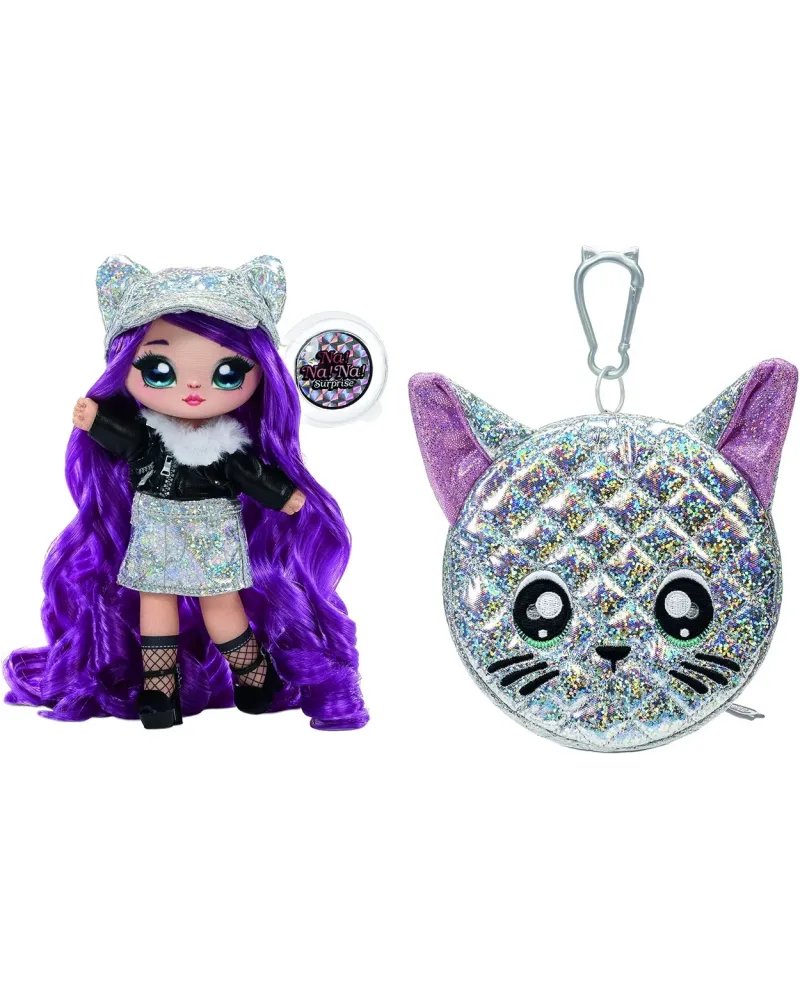 NA!NA!NA! GLAM SERIE 6ASS.  Poupée de 20 cm + pochette pompon. Au c...