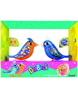 DIGIBIRD 2 OISEAUX ET 2 CLIPS Ils peuvent gazouiller, chanter (50 m...