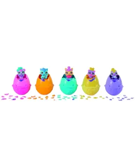 HATCHIMALS PLAYSET 8 OEUFS  Nourris les oeufs grâce au biberon et i...