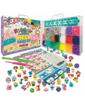 RAINBOW LOOM MEGA COMBO  Il contient tous les accessoires pour crée...