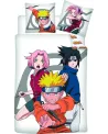 HOUSSE COUETTE POLYCOTON NARUTO  Housse : 140 x 200 cm + 1 taie. En...