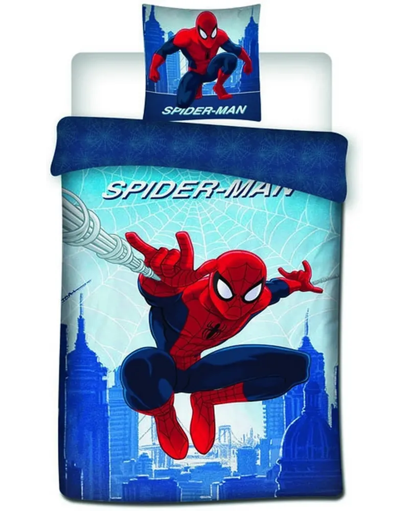 HOUSSE COUETTE POLYCOTON SPIDERMAN  Housse : 140 x 200 cm + 1 taie....