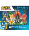 BENDEMS SONIC PACK DE 4  Figurines flexibles à l'effigie de tes hér...