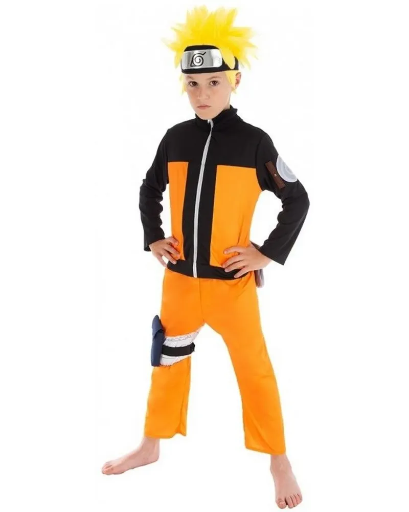 COST. NARUTO 9/10 ANS  Top, pantalon, bandana et sacoche. Existe en...