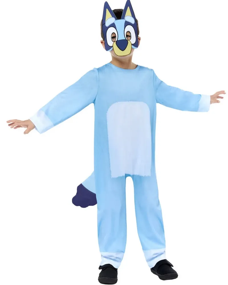 COST BLUEY + MASQUE 4/6 ANS  Avec masque. Existe en tailles 2/3 ans...