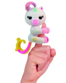FINGERLINGS LICORNE LULU  Petite licorne qui réagit à plus de 40 in...