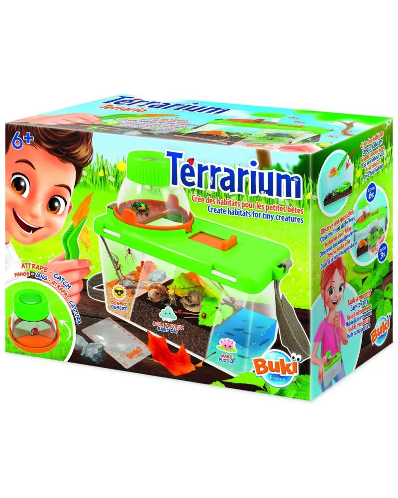 TERRARIUM Pour recréer les habitats de petits animaux : insectes, e...