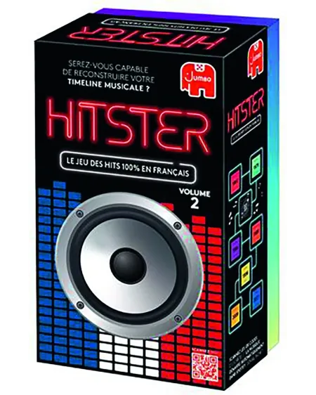 DUJARDIN HITSTER 100% CHANSONS FRANCAISE  Jeu d'ambiance. Le jeu de...