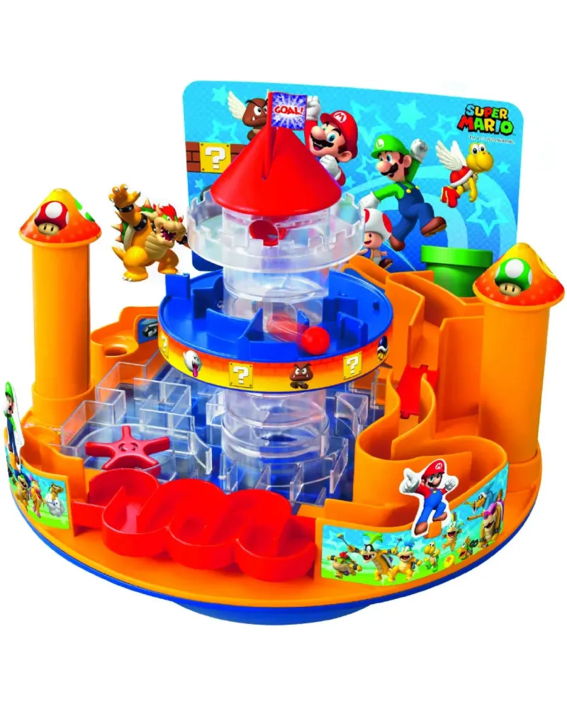 SUPER MARIO CASTLE LAND  Saisis les poignées et fais glisser la bal...