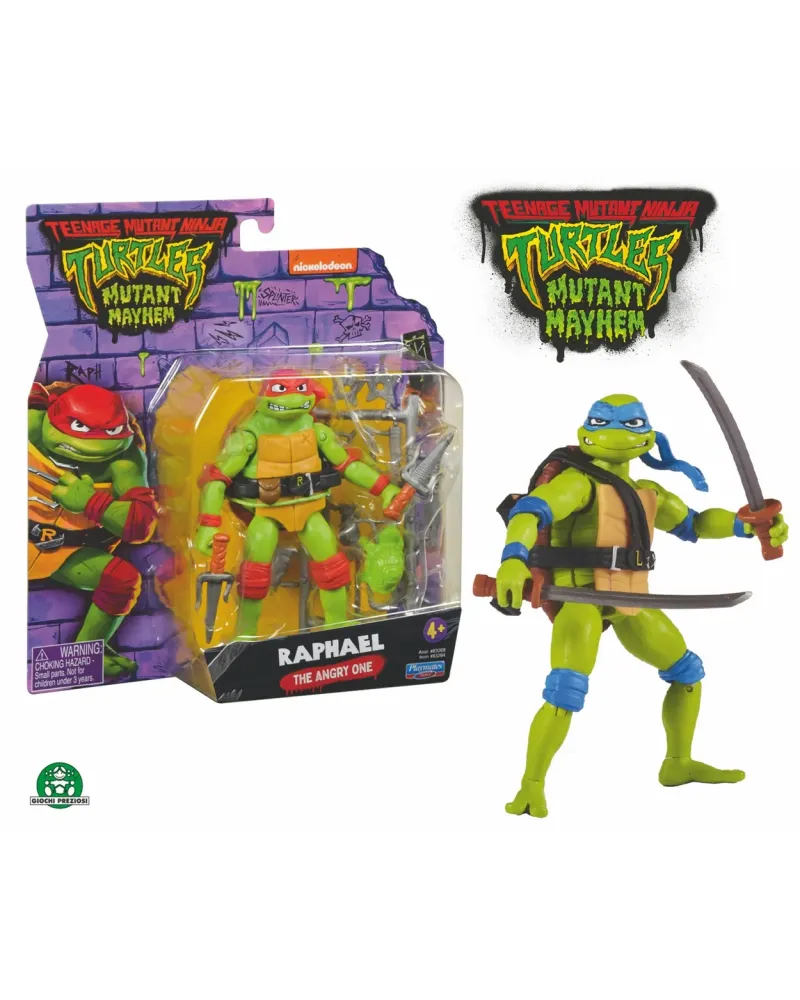 TORTUES NINJA 12 CM ASS.  12 cm. Au choix. GPR8937 GIOCHI PREZIOSI ...
