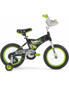 VELO 12" MANDALORIAN STAR WARS  Roues gonflables, 2 freins et panie...