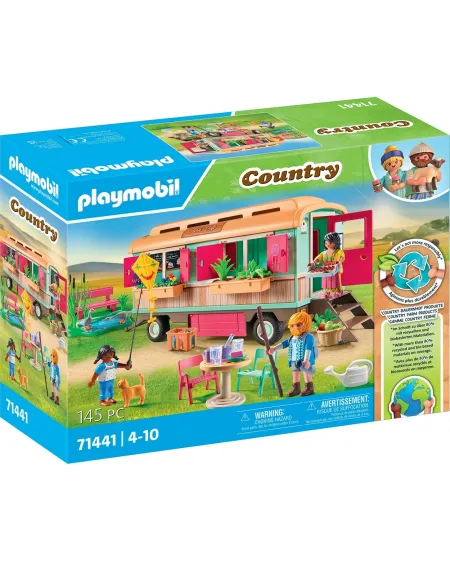 ROULOTTE CAFE BOUTIQUE   PMB71441 PLAYMOBIL Coup de coeur: Oui -Âge...