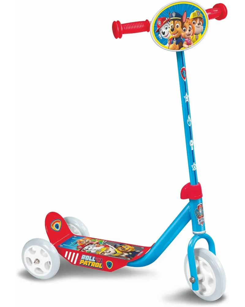 SCOOTER 3 ROUES PAW PATROL  Existe en Minnie, Stitch et Spidey. STM...