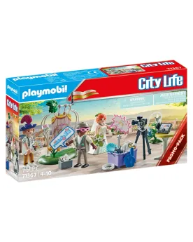 COUPLE DE MARIES ET APPAREIL PHOTO   PMB71367 PLAYMOBIL Âge Minimum...