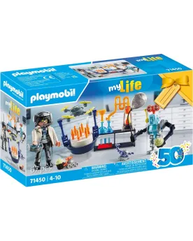 CHERCHEUR AVEC ROBOTS   PMB71450 PLAYMOBIL Âge Minimum: 4A -Âge Max...