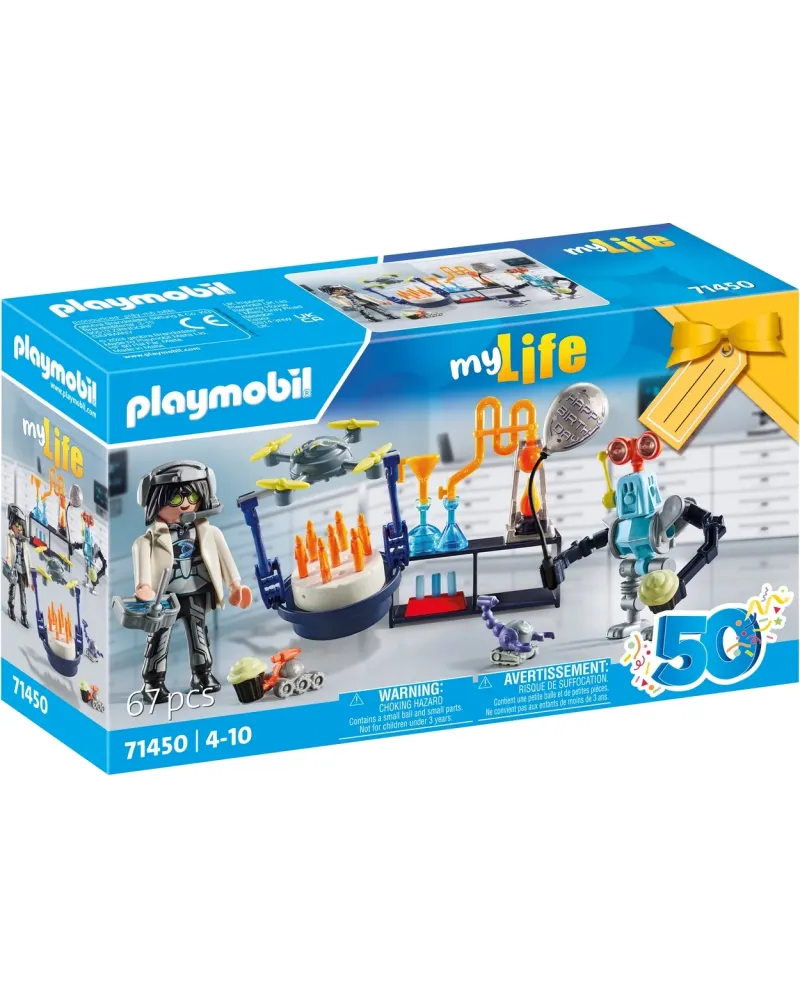 CHERCHEUR AVEC ROBOTS   PMB71450 PLAYMOBIL Âge Minimum: 4A -Âge Max...