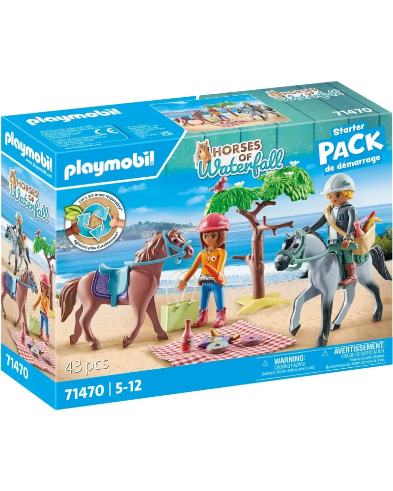 BALADE A CHEVAL A LA MER AVEC AMELIE ET   PMB71470 PLAYMOBIL Âge Mi...