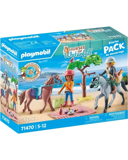 BALADE A CHEVAL A LA MER AVEC AMELIE ET   PMB71470 PLAYMOBIL Âge Mi...
