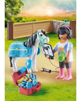 THERAPEUTE ET CHEVAL   PMB71497 PLAYMOBIL Âge Minimum: 4A -Âge Maxi...