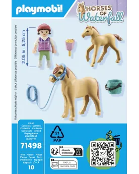 ENFANT AVEC PONEYS   PMB71498 PLAYMOBIL Âge Minimum: 4A -Âge Maximu...