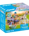 ENFANTS AVEC CALECHE ET PONEY   PMB71496 PLAYMOBIL Âge Minimum: 4A ...