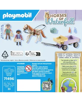 ENFANTS AVEC CALECHE ET PONEY   PMB71496 PLAYMOBIL Âge Minimum: 4A ...