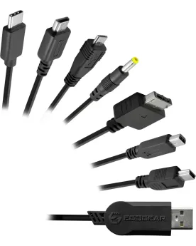 CHARGEUR 7EN1 POUR CONSOLES, MANETTES...  Connecteurs multiples : N...
