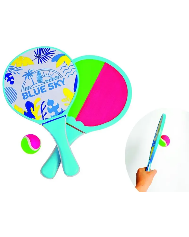 FILET 2 RAQUETTES BEACH BALL/SCRATCH   MGM040714A MGM Âge Minimum: ...