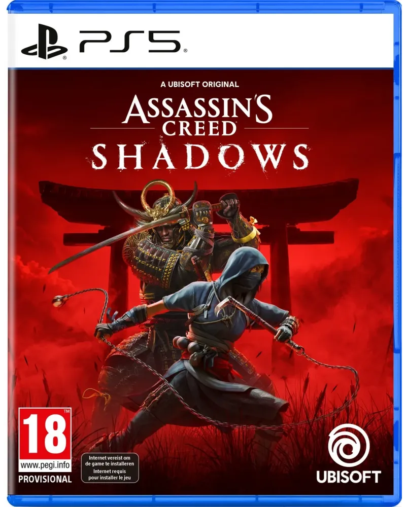 PS5 ASSASSIN'S CREED SHADOWS   PS5629259 PLAYSTATION 5 Âge Minimum:...