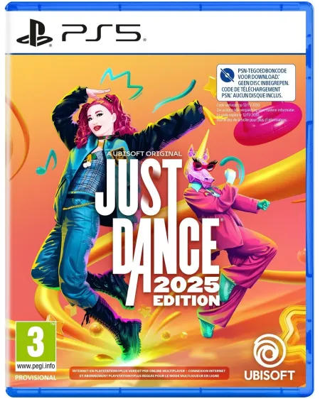 PS5 JUST DANCE 2025   PS5629586 PLAYSTATION 5 Âge Minimum: 7A -Âge ...