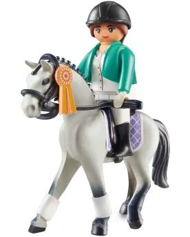 CHAMPIONNE D'EQUITATION   PMB71641 PLAYMOBIL Âge Minimum: 5A -Âge M...