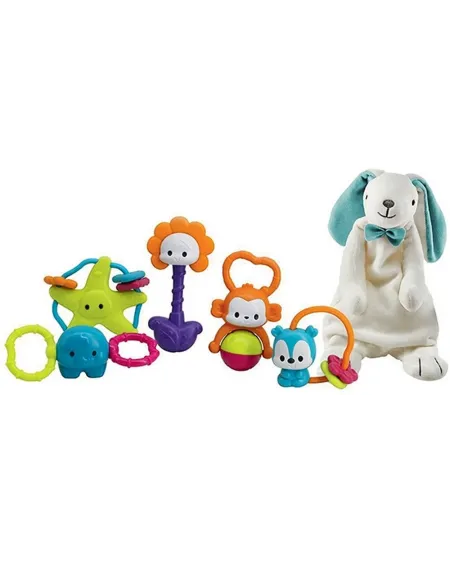 MON COFFRET NAISSANCE PELUCHE LAPIN+HOCH Contient : 1 lapin de 30 c...
