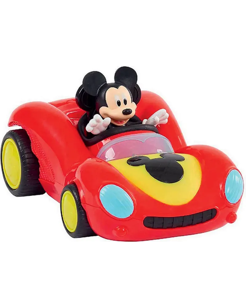 MICKEY VEHICULE + PERS 7.5CM ASS  Figurine articulée de 7,5 cm et v...