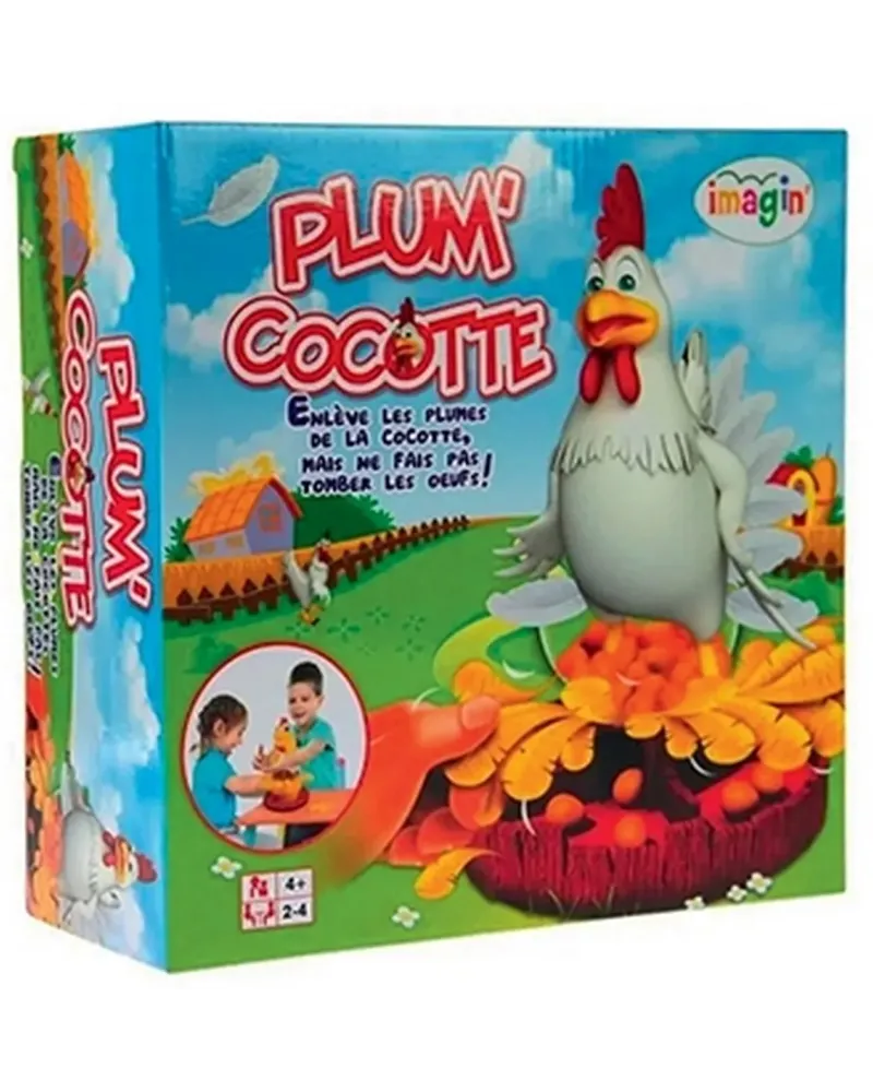 PLUM'COCOTTE  Enlève les plumes de la cocotte mais ne fais pas tomb...