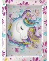 SEQUINS LICORNE  Place les sequins en respectant le code couleur po...