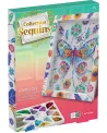 SEQUINS PAPILLON  Place les sequins en respectant le code couleur p...