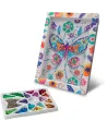 SEQUINS PAPILLON  Place les sequins en respectant le code couleur p...