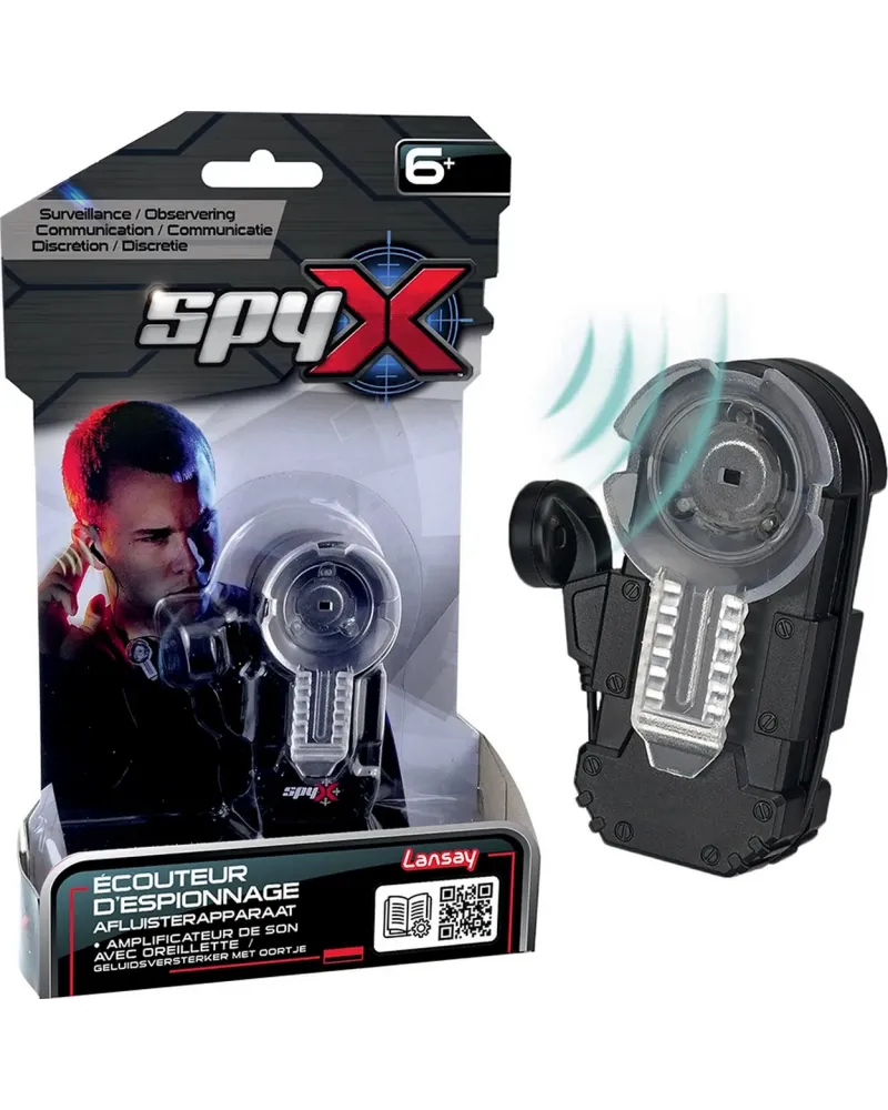 SPY X ECOUTEUR D'ESPIONNAGE  Clipse ton micro sur ta poche, place t...