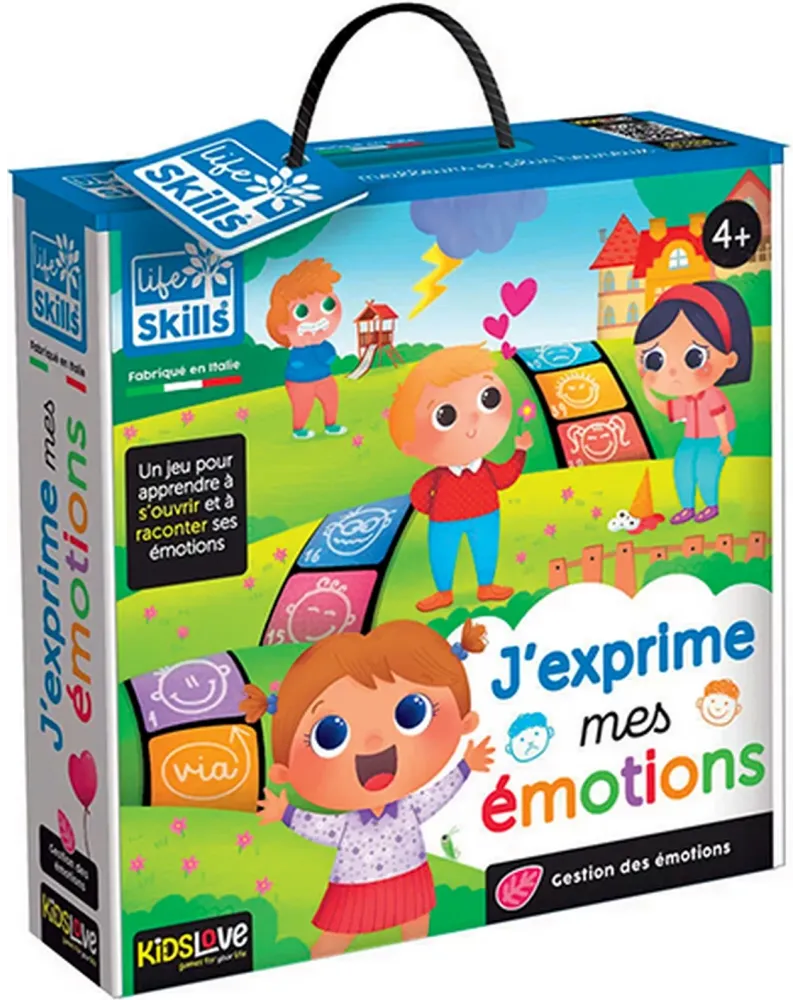 J'EXPRIME MES EMOTIONS  Un jeu amusant pour apprendre à s'ouvrir et...