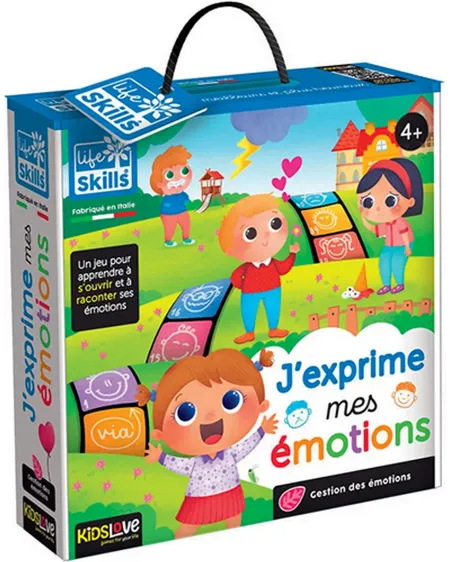 J'EXPRIME MES EMOTIONS  Un jeu amusant pour apprendre à s'ouvrir et...