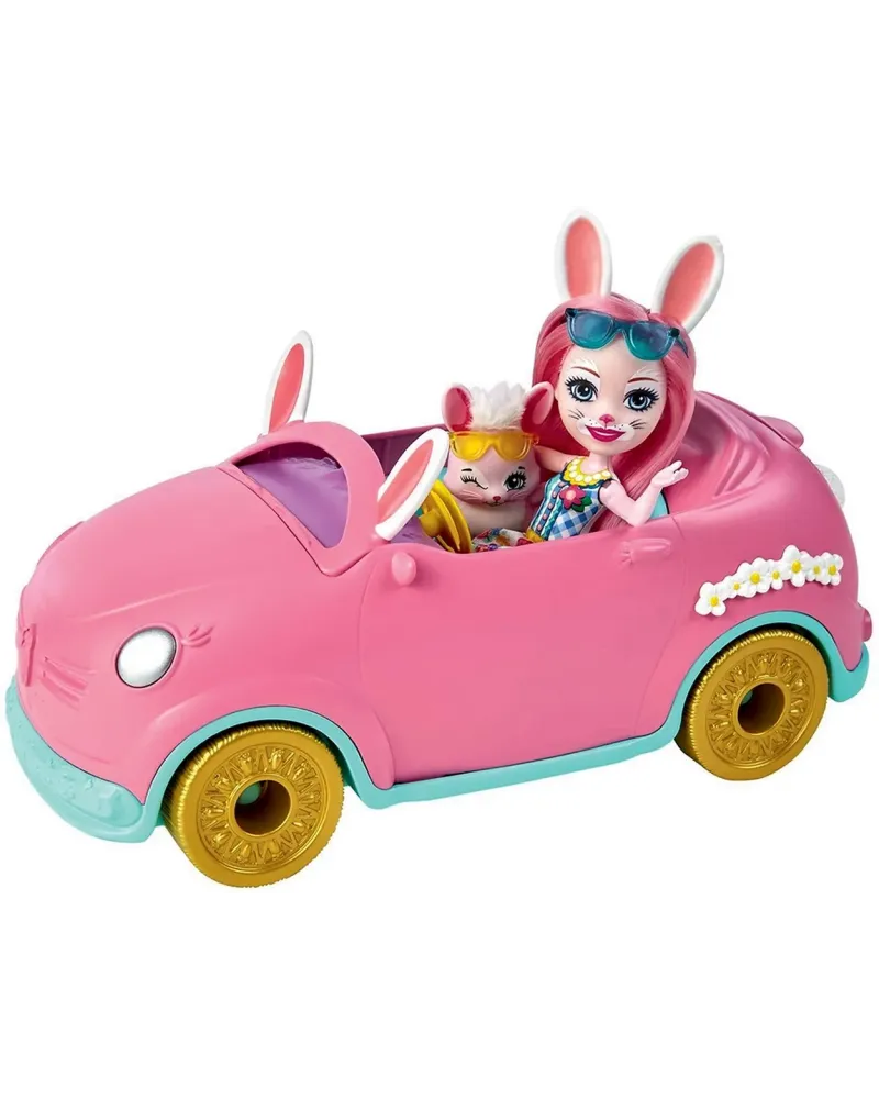ENCHANTIMALS BUNNY ET SA VOITURE  Avec Bree Lapin et son animal. MA...