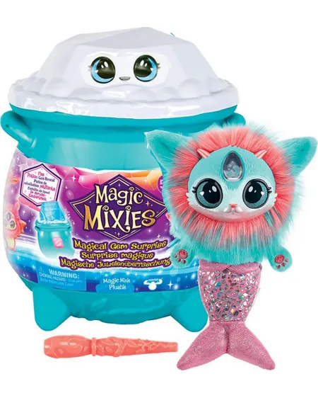 MAGIC MIXIES MAGIC GEM SURPRISE BLEU  Saupoudre la poudre magique d...