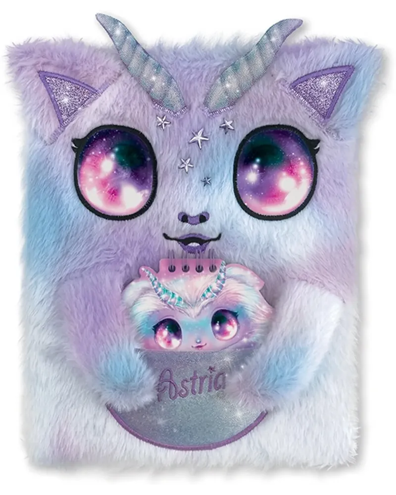 CAHIER DE NOTES PELUCHE 2 EN 1 ASTRIA  Ton animoulous préféré en ca...